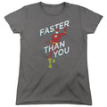 The Flash Faster Than You Womens T-Shirt