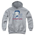 Betty Boop Zombie Pinup Youth Hoodie