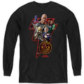 Black Adam Black Adam Character Bolt Youth Long Sleeve T-Shirt