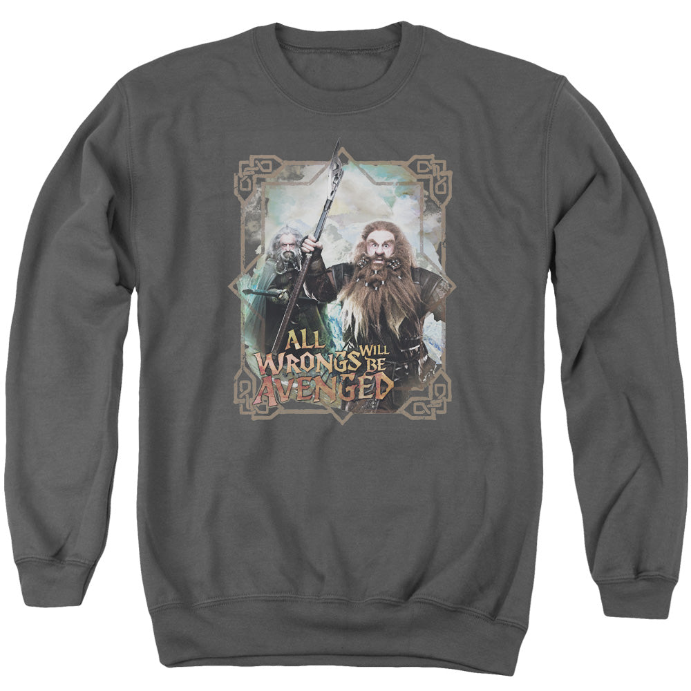 The Hobbit Wrongs Avenged Crewneck Sweatshirt