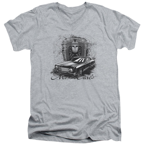 Chevy Monte Carlo Drawing V-Neck T-Shirt