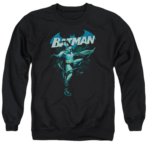 Batman Blue Bat Crewneck Sweatshirt
