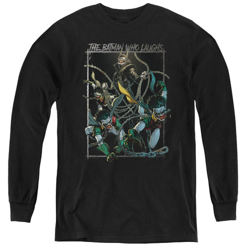 Batman Batman Who Laughs Youth Long Sleeve T-Shirt