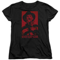 A Nightmare on Elm Street Never Sleep Again Womens T-Shirt