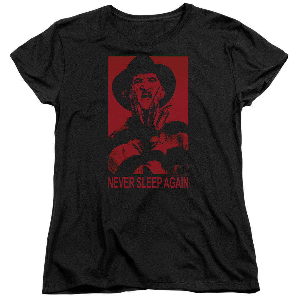 A Nightmare on Elm Street Never Sleep Again Womens T-Shirt