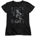 Elvis Presley Rock And Roll Womens T-Shirt