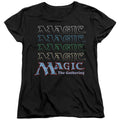 Magic the Gathering Retro Logo Repeat Womens T-Shirt