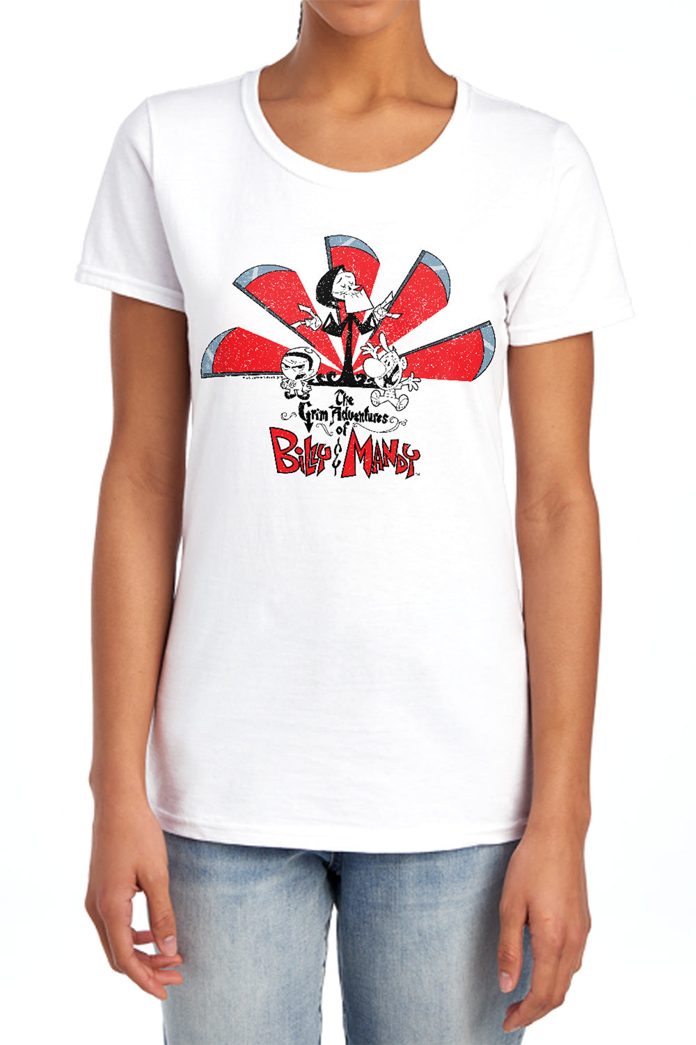 Billy & Mandy Grim Adventures Womens T-Shirt