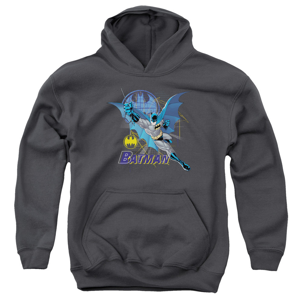 Batman Cape Outstretched Youth Hoodie