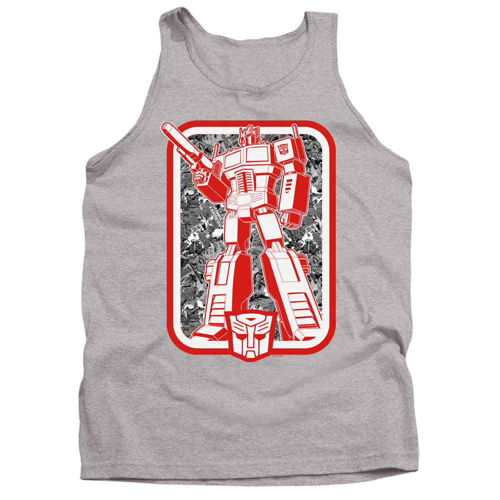 Transformers Optimus Prime Panel Tank Top