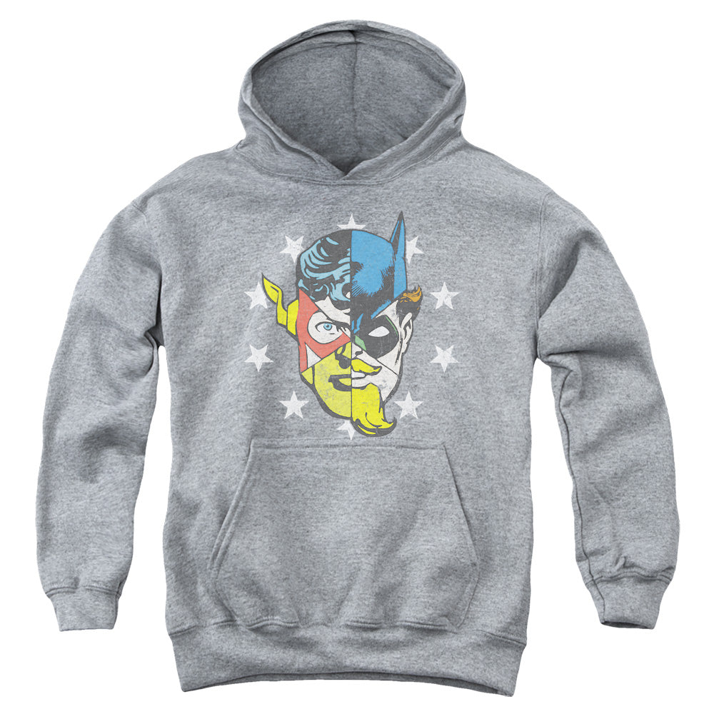 Justice League Face Off Youth Hoodie