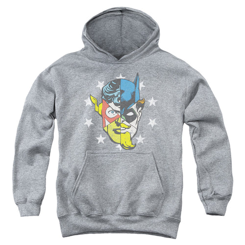 Justice League Face Off Youth Hoodie