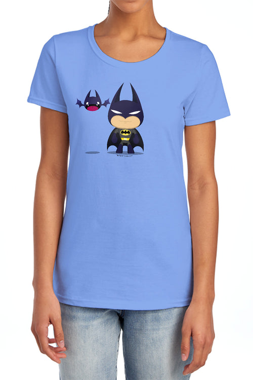 Batman Cute Batman Womens T-Shirt