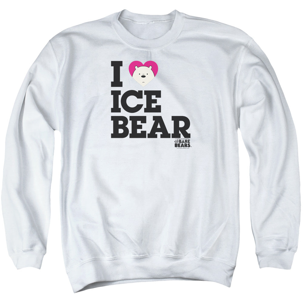 We Bare Bears I Heart Ice Bear Crewneck Sweatshirt