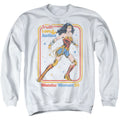 Wonder Woman 1984 Retro Justice 84 Crewneck Sweatshirt