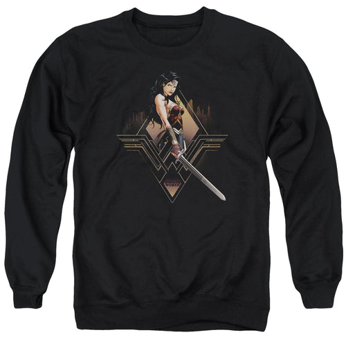 Batman v Superman City Girl Crewneck Sweatshirt