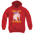 Batman Bear Wrastling Youth Hoodie