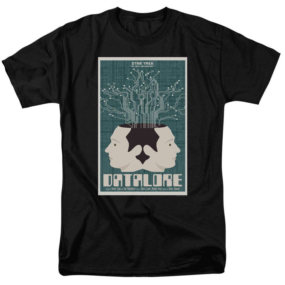 Star Trek Datalore Black T-Shirt