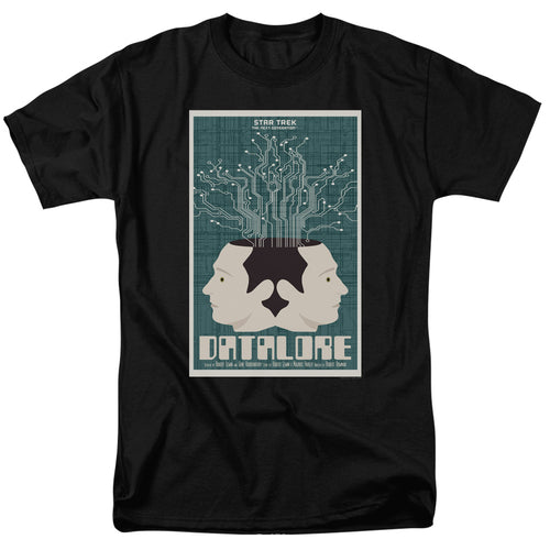 Star Trek Datalore Black T-Shirt