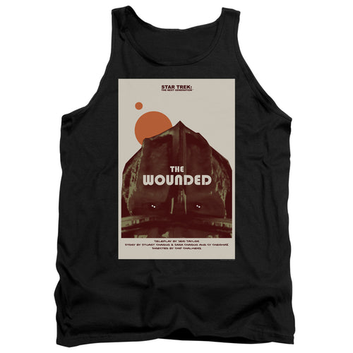 Star Trek The Wounded Black Tank Top