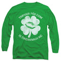 St Patrick's Day Kiss Me I'm Irish Gaelic Long Sleeve T-Shirt