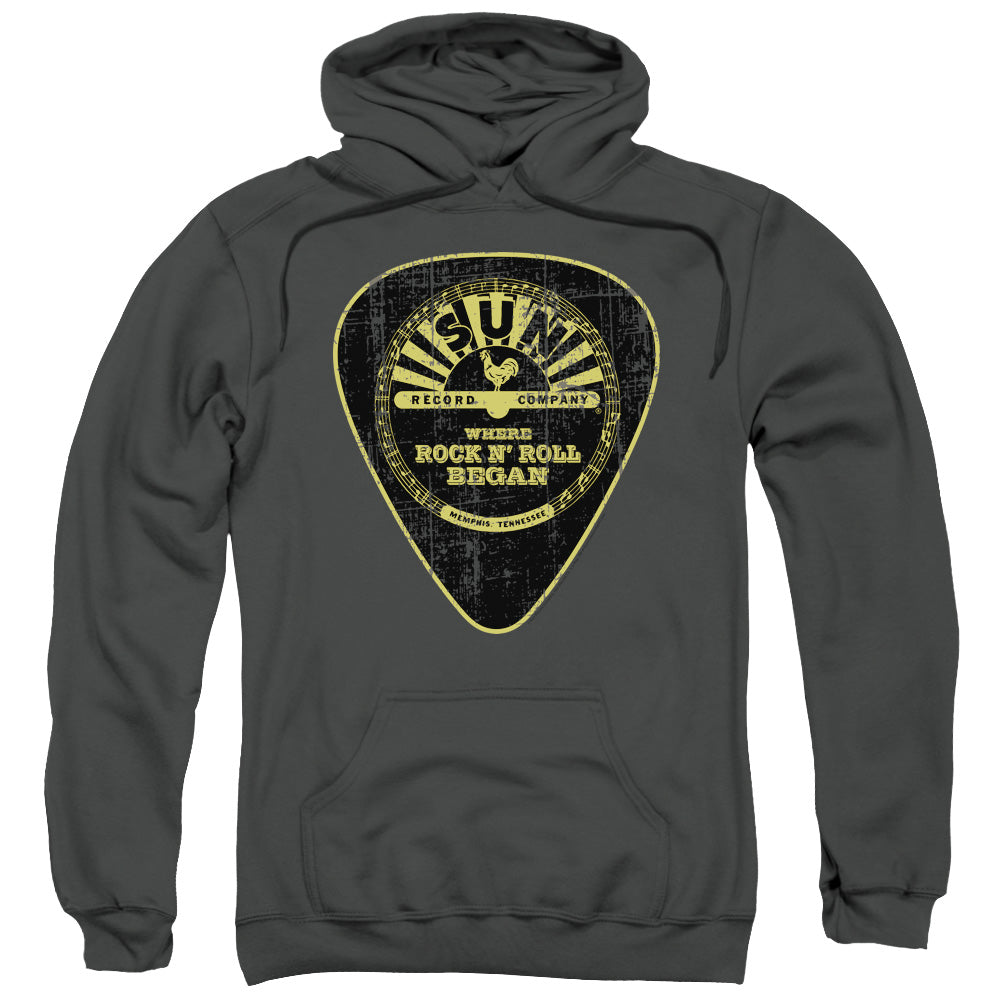 Sun Records Guitar Pick Pullover Hoodie