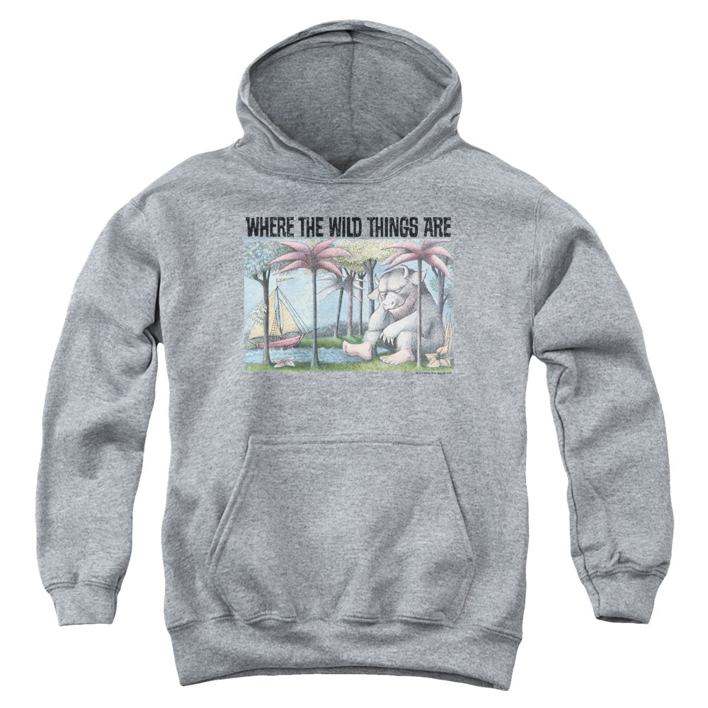 Where the Wild Things Are Cover Art Youth Hoodie