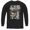 Where the Wild Things Are Let the Wild Rumpus Start Youth Long Sleeve T-Shirt