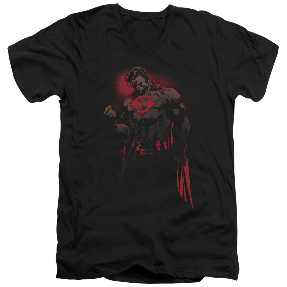 Superman Red Son V-Neck T-Shirt