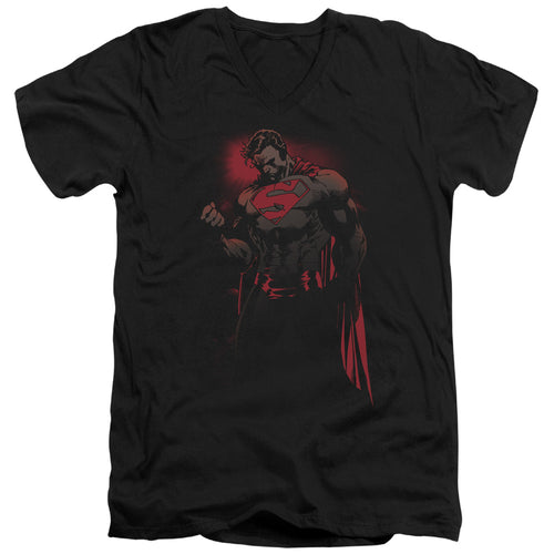 Superman Red Son V-Neck T-Shirt