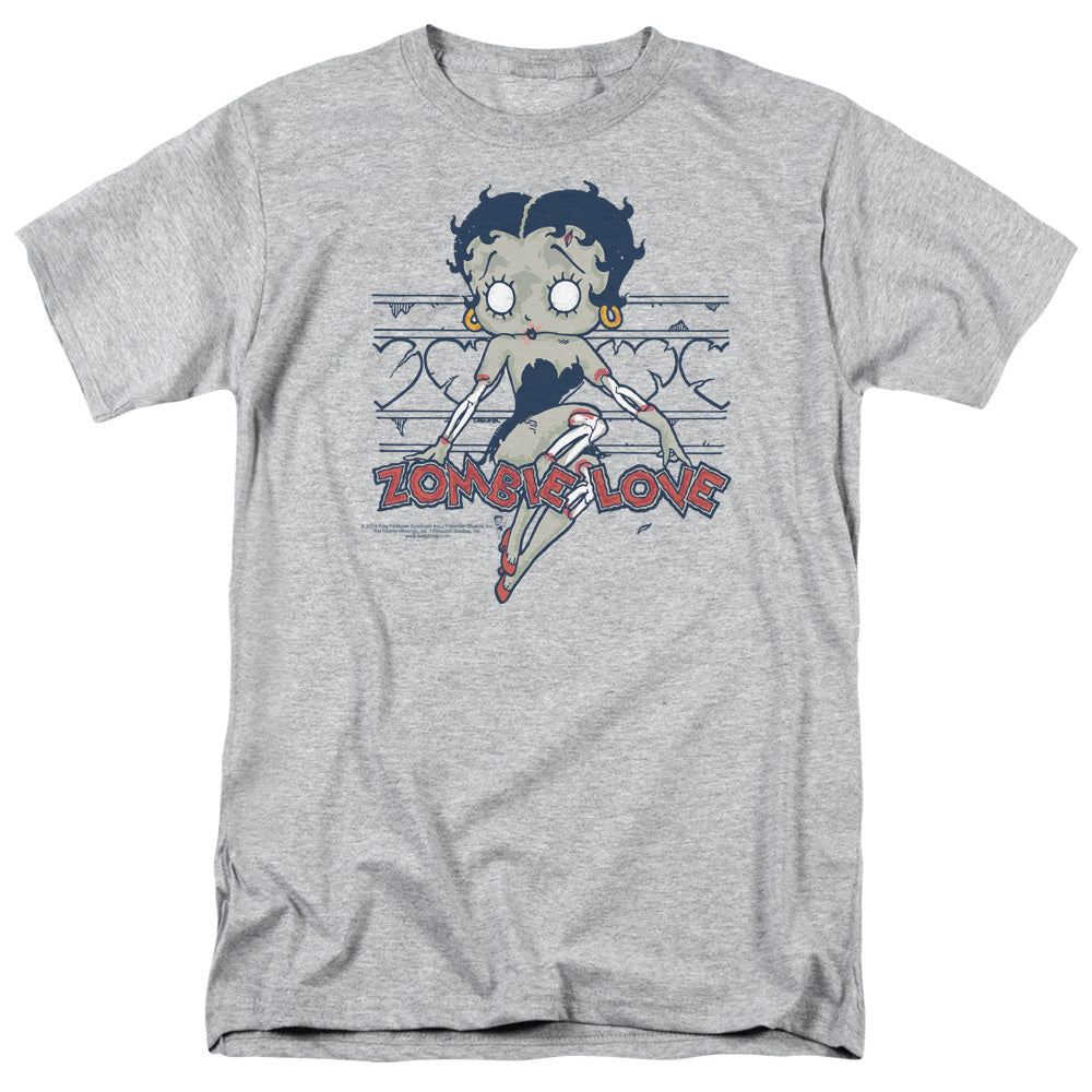 Betty Boop Zombie Pinup T-Shirt