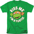 Teenage Mutant Ninja Turtles ST. Patrick's Day Kiss Me T-Shirt