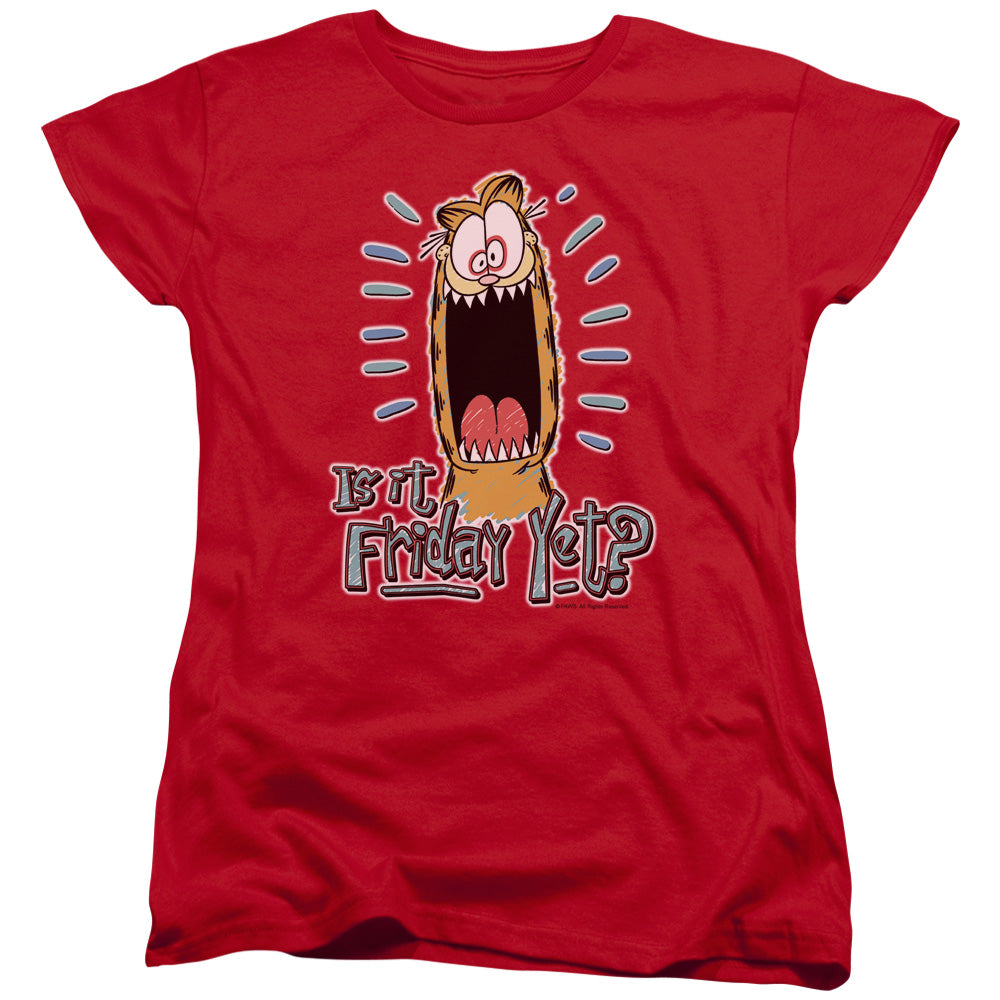 Garfield Friday Womens T-Shirt