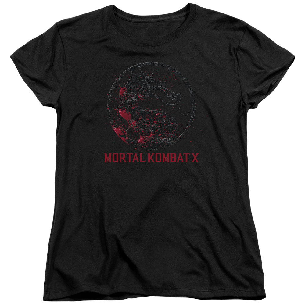Mortal Kombat X Bloody Seal Womens T-Shirt