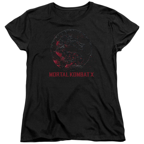 Mortal Kombat X Bloody Seal Womens T-Shirt