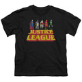 Justice League Standing Above Youth/Toddler T-Shirt