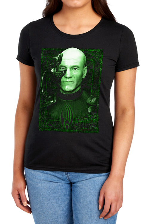 Star Trek Locutus of Borg Womens T-Shirt
