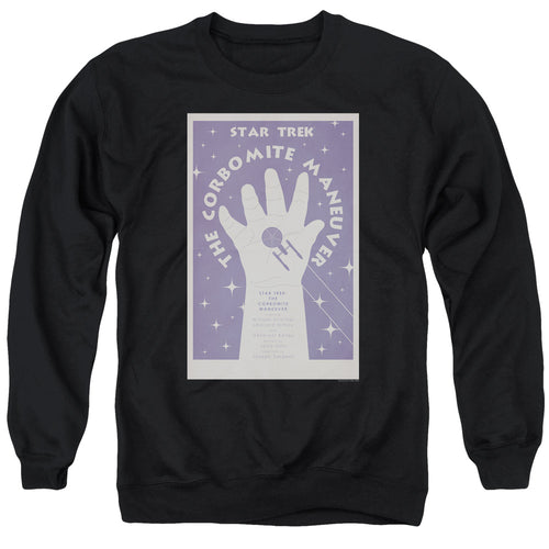 Star Trek The Corbomite Maneuver Black Crewneck Sweatshirt