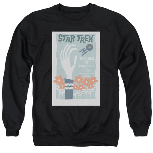Star Trek Juan Ortiz This Side of Paradise Black Crewneck Sweatshirt