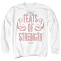 Seinfeld Feats of Strength Crewneck Sweatshirt