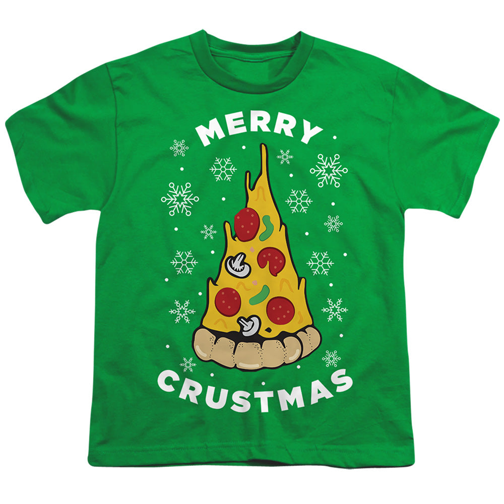 Christmas Merry Crustmas Kelly Green Youth/Toddler T-Shirt