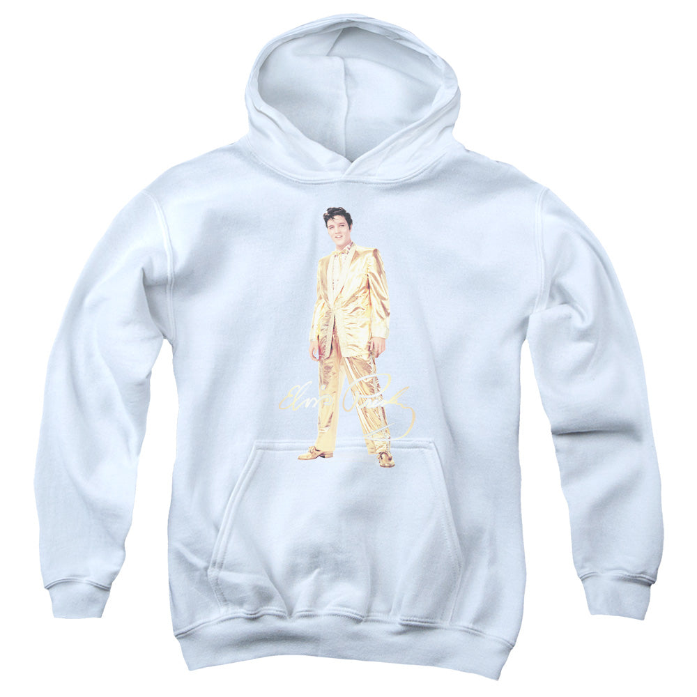 Elvis Presley Gold Lame Suit Youth Hoodie