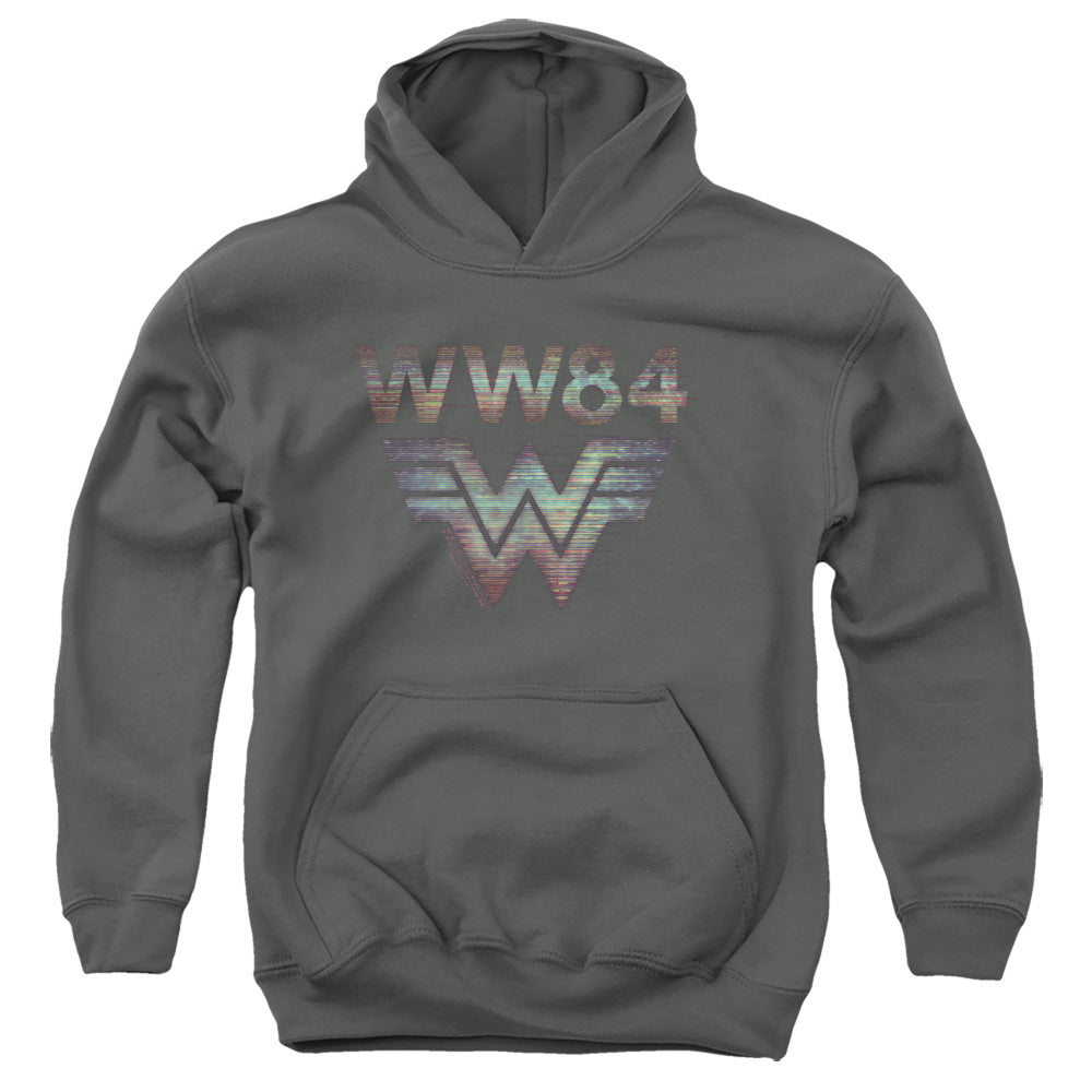 Wonder Woman 1984 Static TV Lines Youth Hoodie