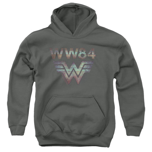 Wonder Woman 1984 Static TV Lines Youth Hoodie