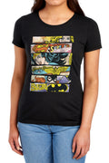 DC Comics Three of a Kind Black Womens T-Shirt