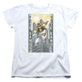 Mighty Morphin Power Rangers White Ranger Duo Womens T-Shirt