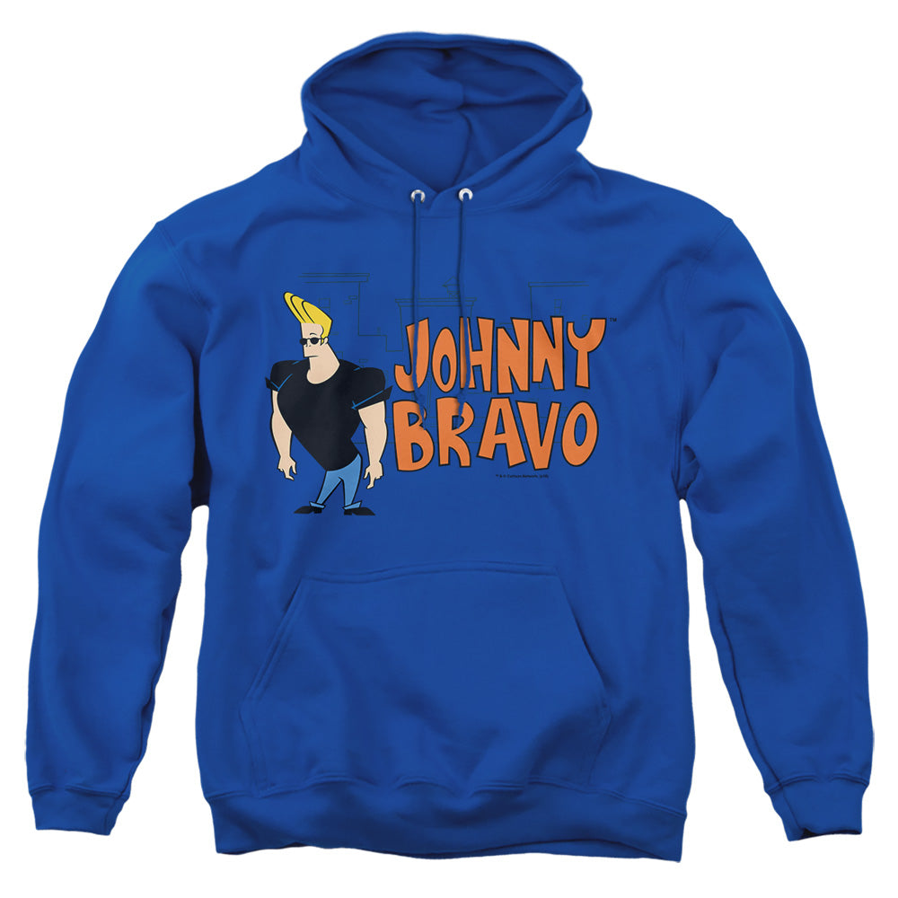 Johnny Bravo Johnny Logo Pullover Hoodie