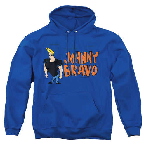 Johnny Bravo Johnny Logo Pullover Hoodie