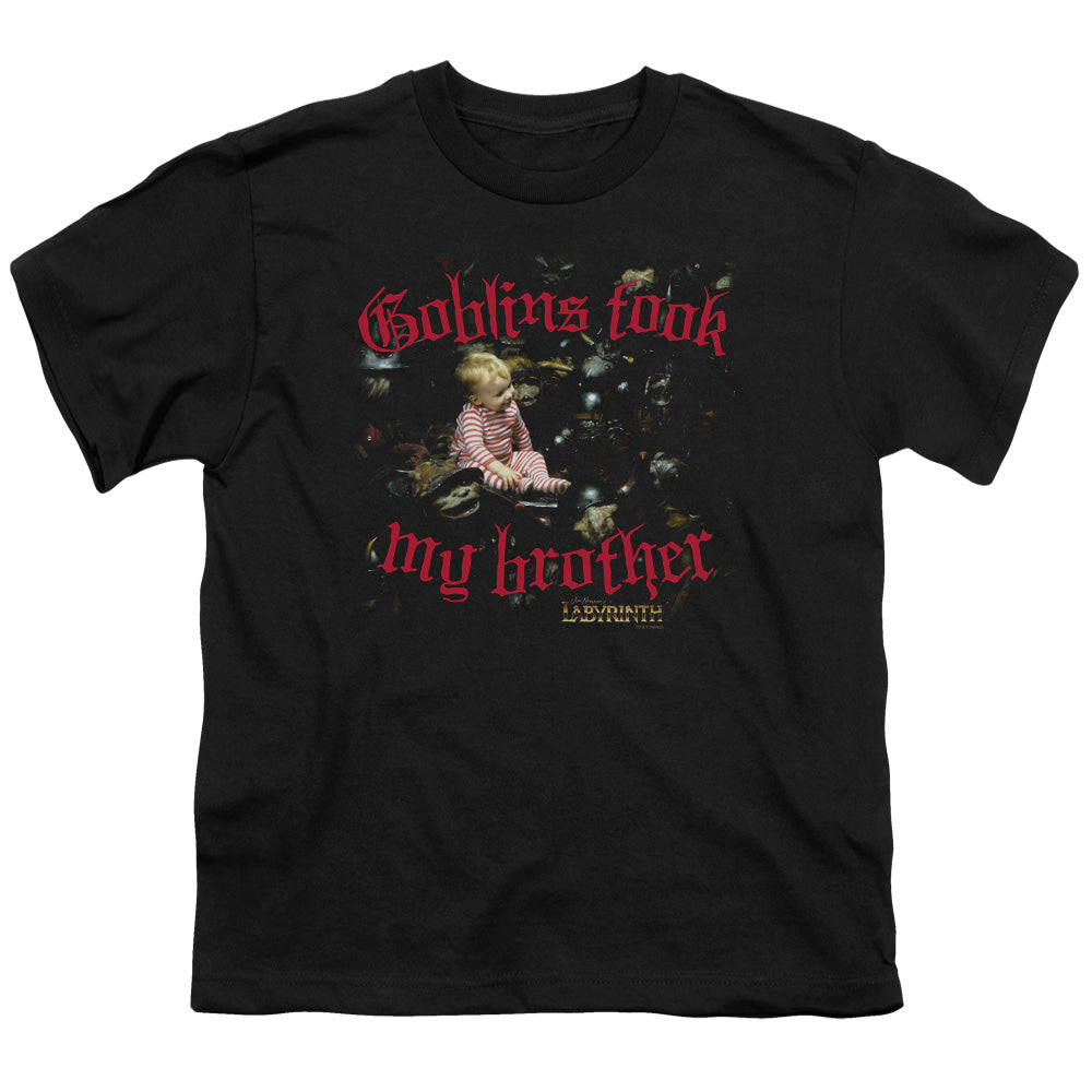 Labyrinth Goblins Took My Brother Youth/Toddler T-Shirt
