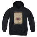 Harry Potter Marauders Map Words Youth Hoodie
